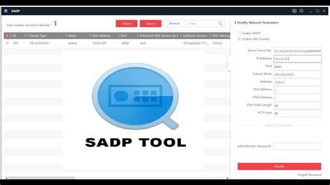 SADP Tool .